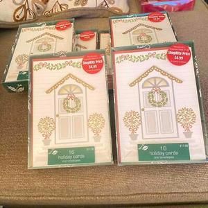 Boxed Christmas Card Lot Image Arts Warmth of Season Fill Heart & Home 6 Boxes